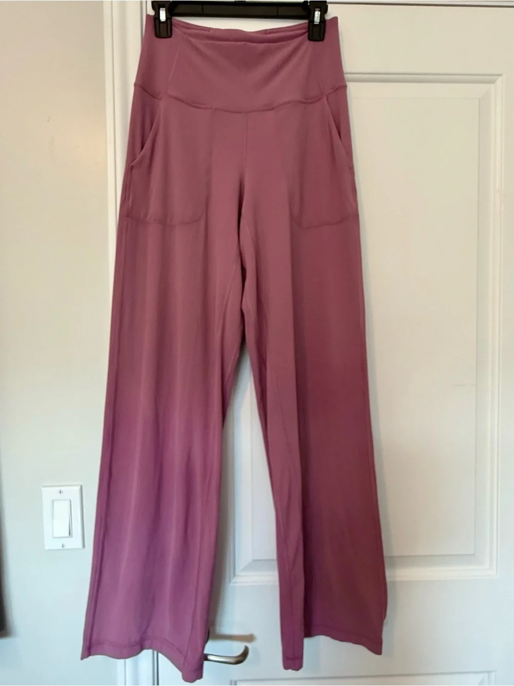 Lululemon Align High-Rise Wide-Leg Pant in Velvet Dust- Good Used